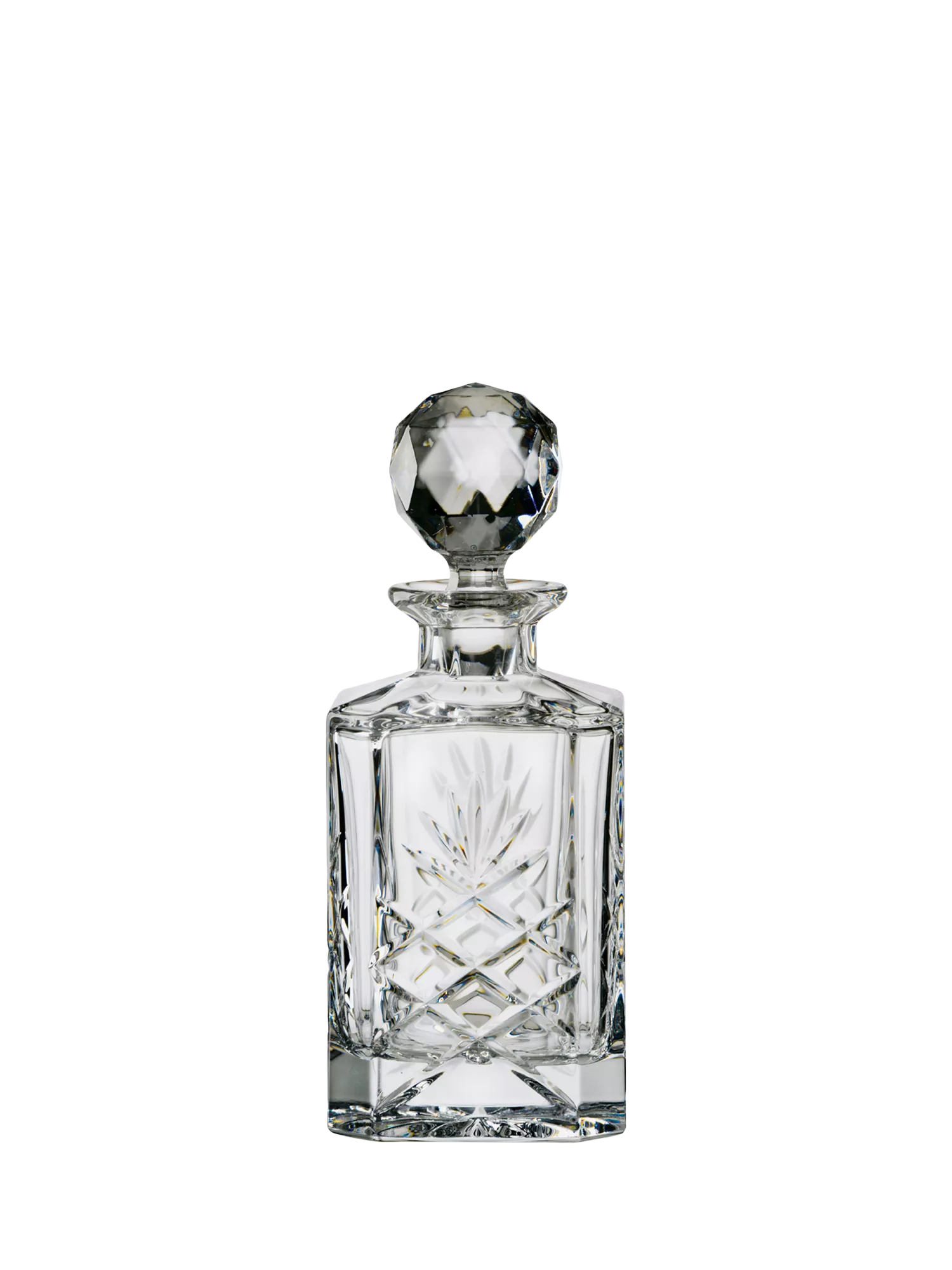 Dornberger Sovereign Dorchester crystal square decanter 1.15L - British product