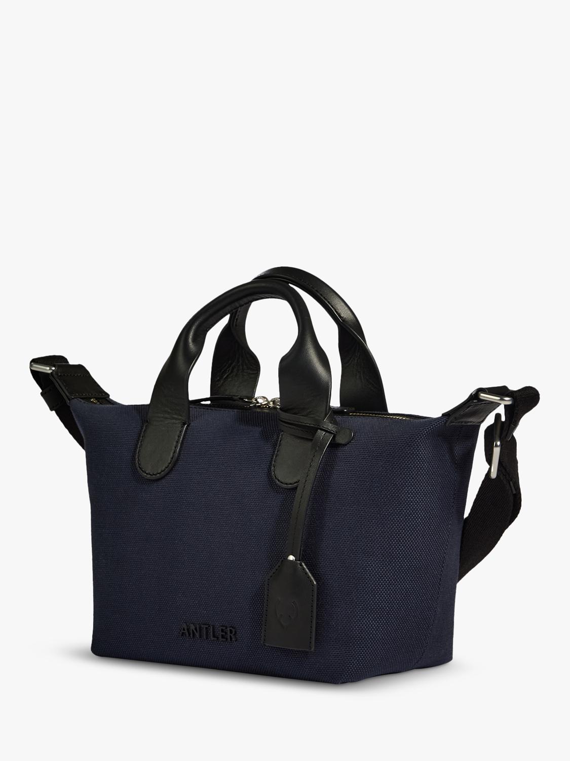 Antler Heritage Mini Canvas Crossbody Bag, water-repellent, imported from the UK