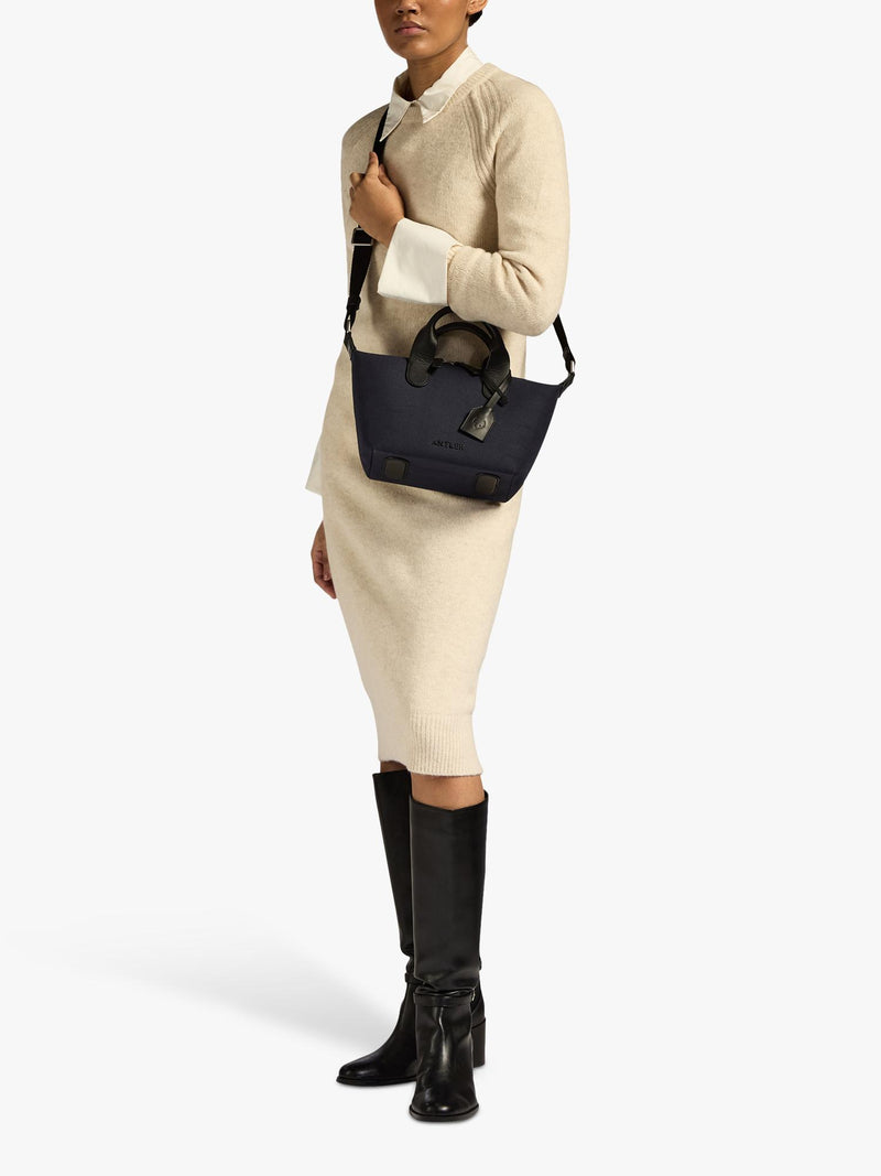 Antler Heritage Mini Canvas Crossbody Bag, water-repellent, imported from the UK