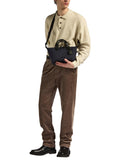 Antler Heritage Mini Canvas Crossbody Bag, water-repellent, imported from the UK