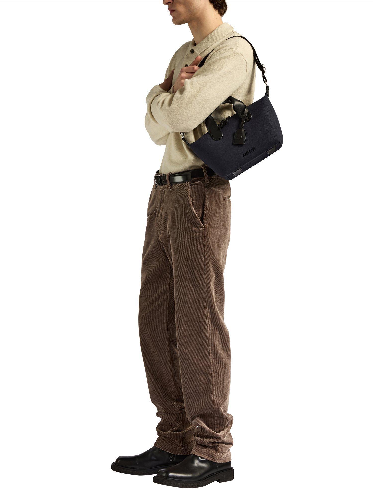 Antler Heritage Mini Canvas Crossbody Bag, water-repellent, imported from the UK