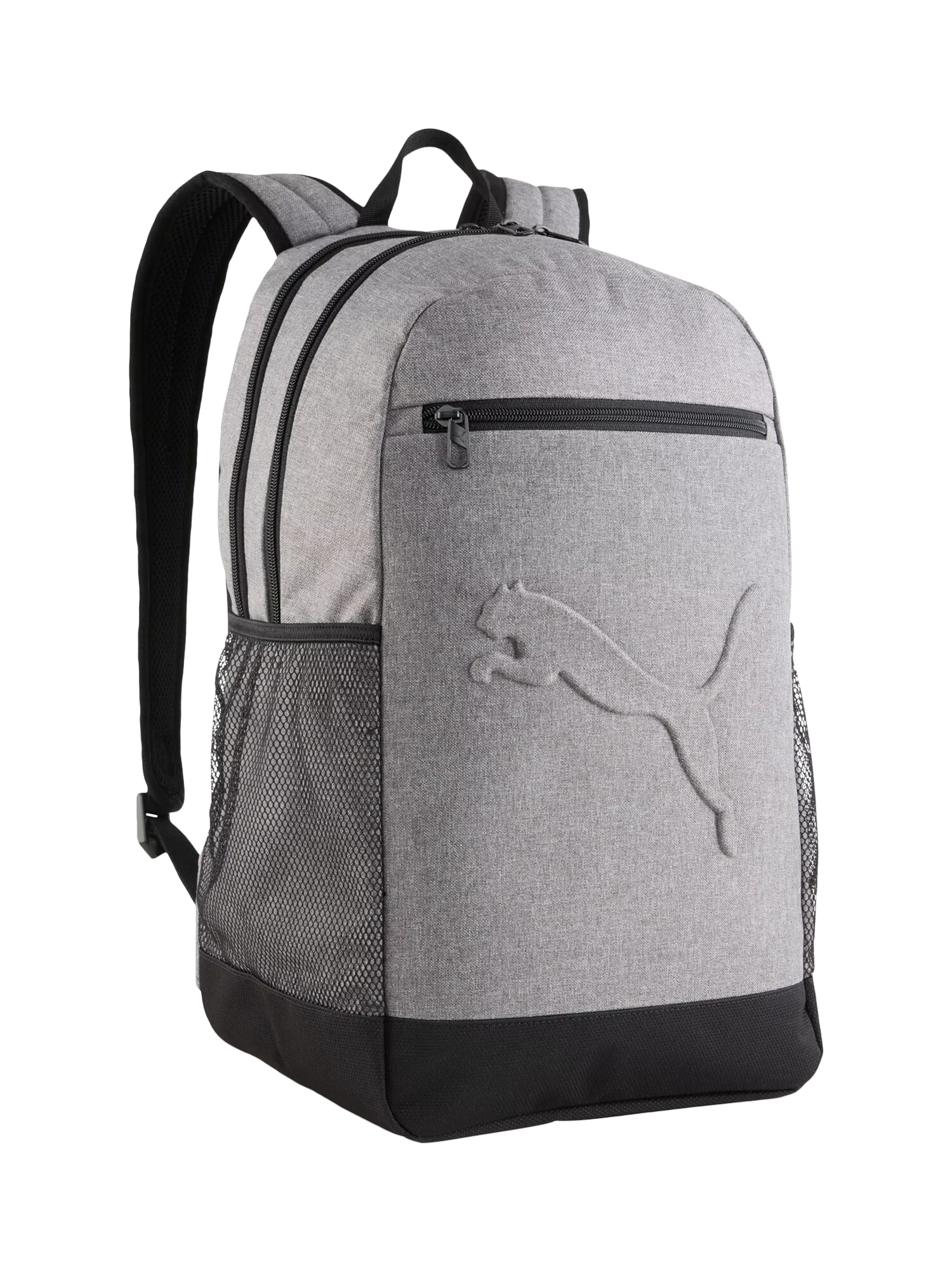PUMA Buzz Backpack 28L medium gray heather (British brand)