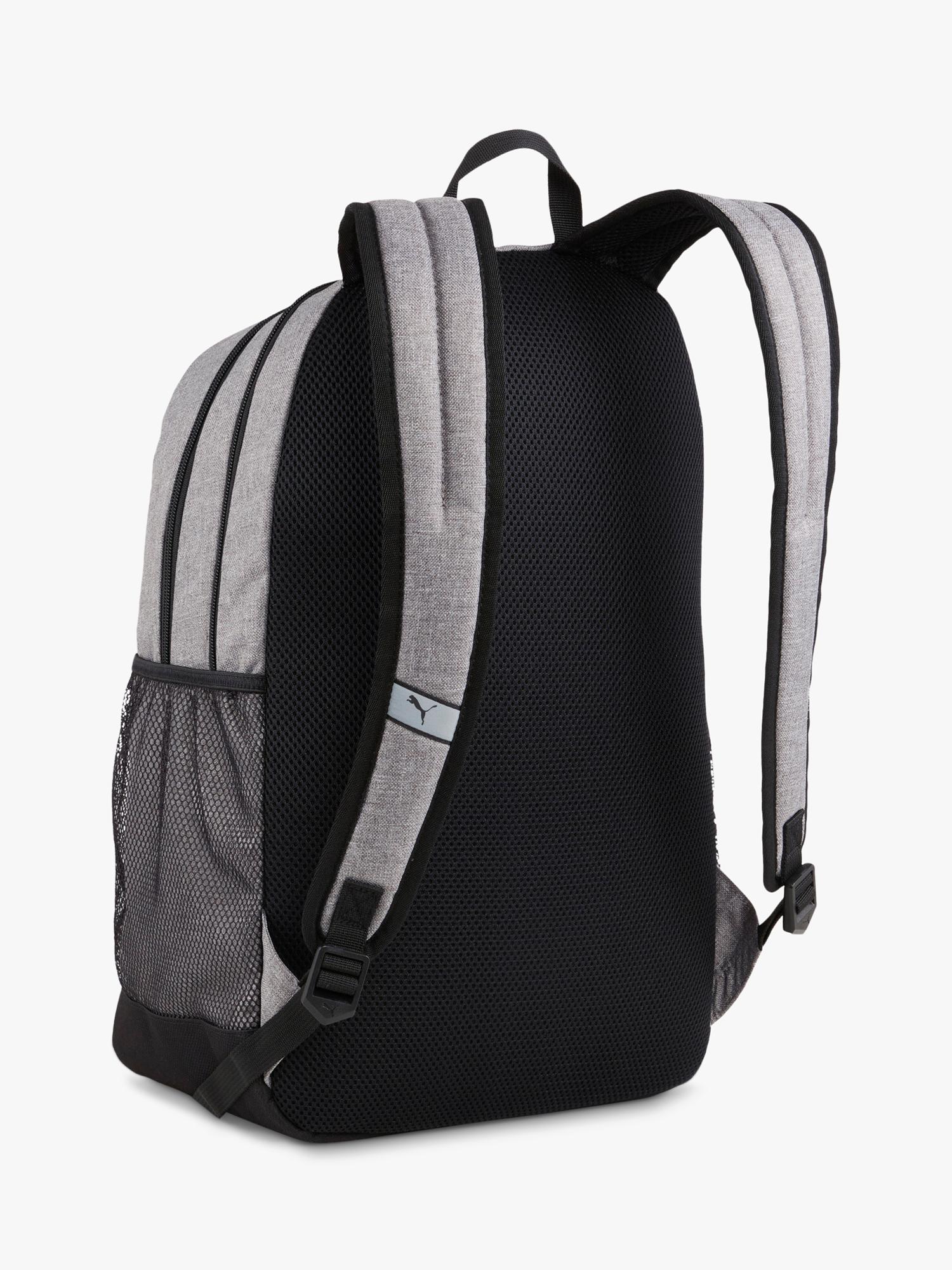 PUMA Buzz Backpack 28L medium gray heather (British brand)