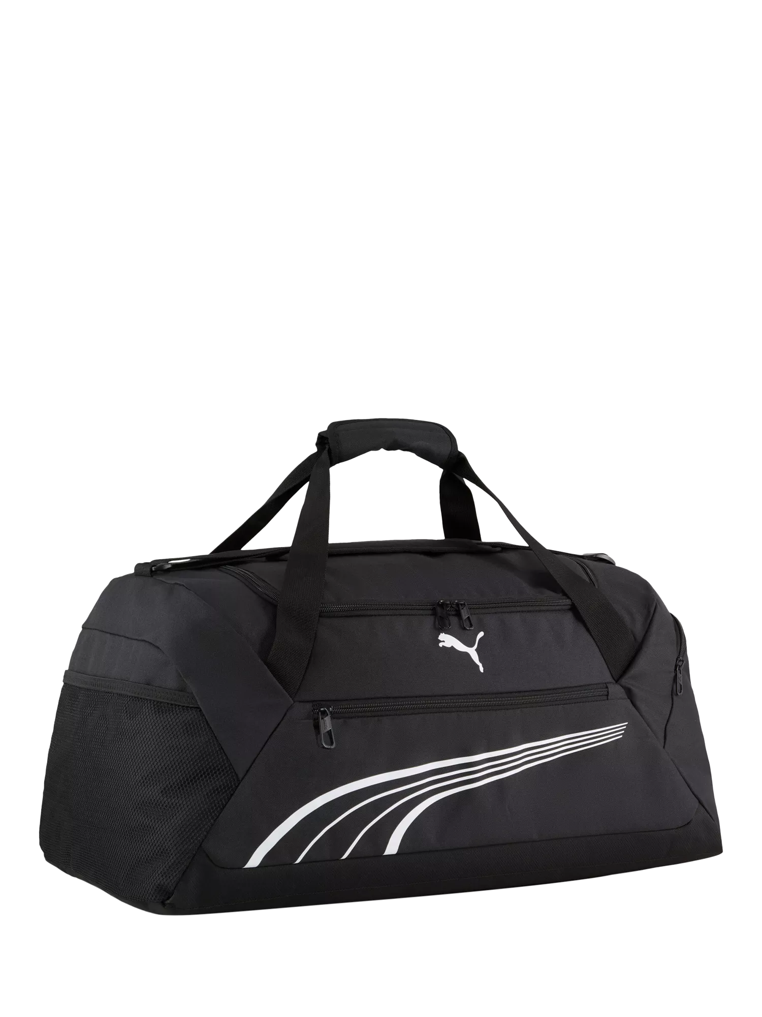 PUMA sports bag medium black (British brand)