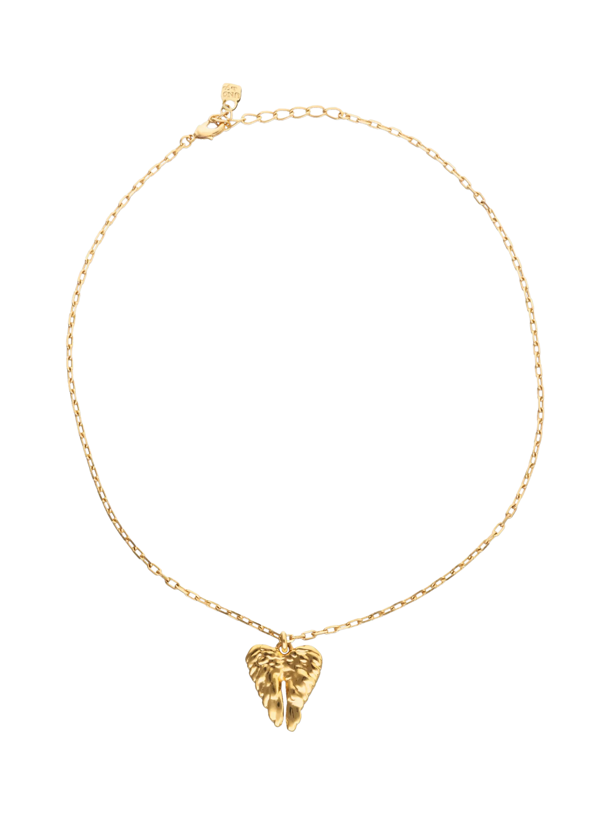 UNOde50 Ser Invencible wing pendant necklace 45.5 cm, UK version