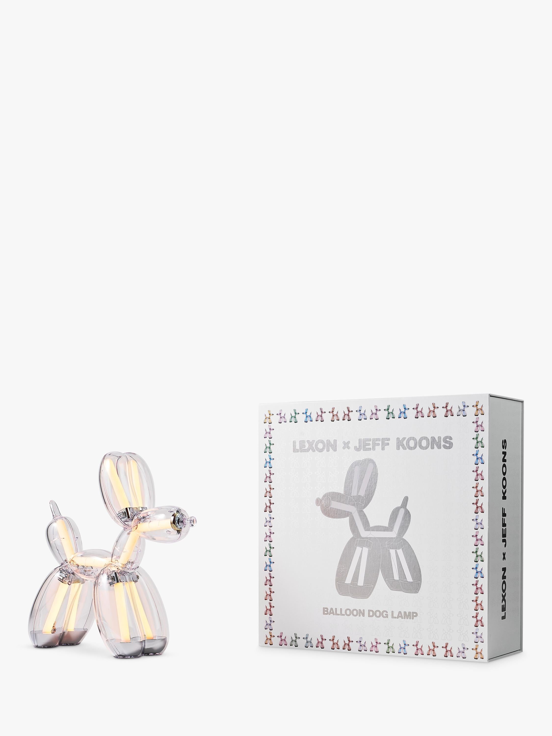 Lexon Balloon Dog Light multi LED lamp, imported from the UK