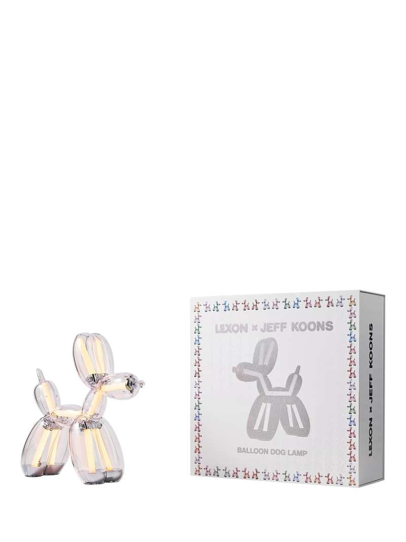Lexon Balloon Dog Light multi LED lamp, imported from the UK