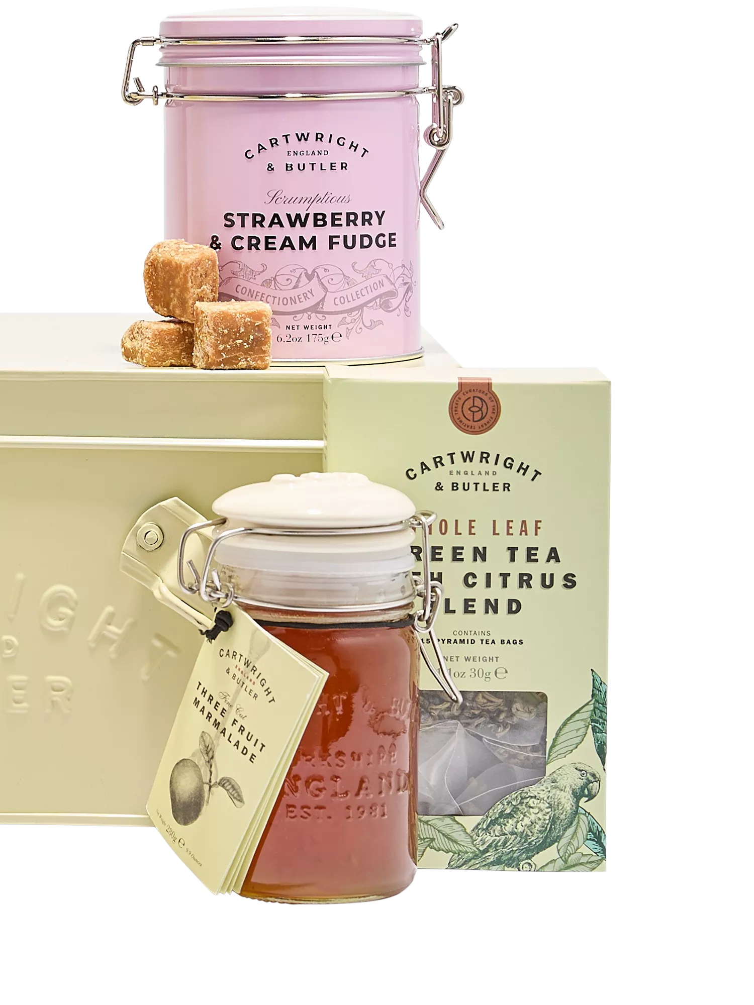 Cartwright & Butler Summer Fruits Gift Tin 3.6kg (British brand)