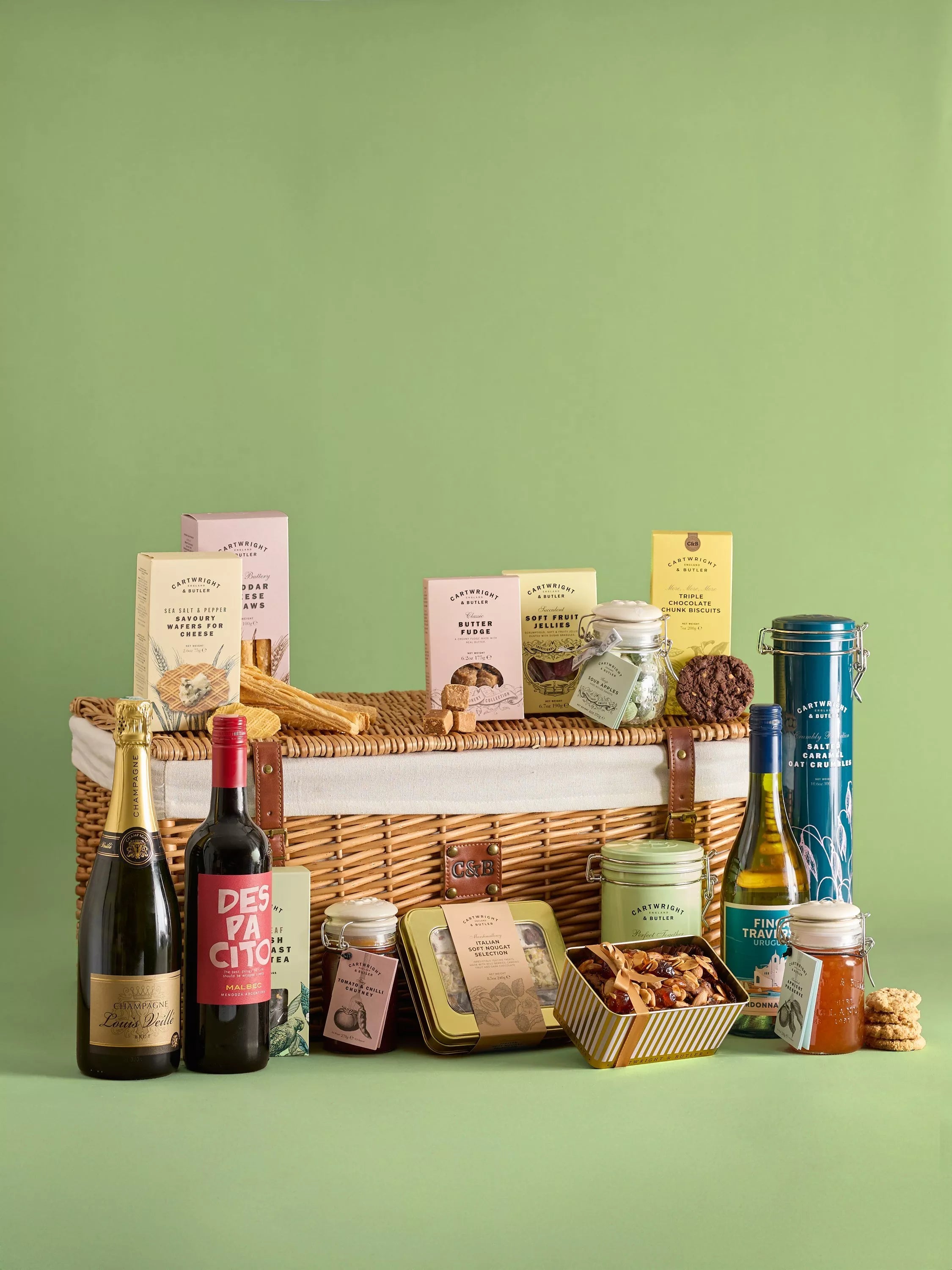 Cartwright & Butler Howden Wicker Hamper, imported from the UK