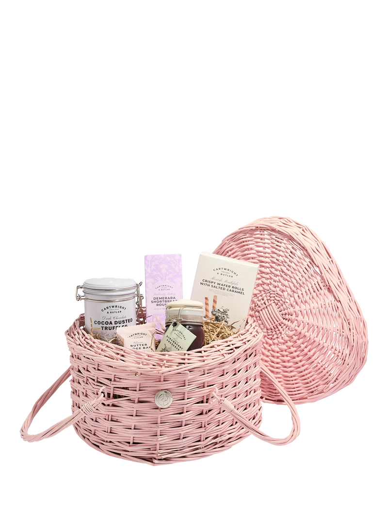 Cartwright & Butler Treats for Her wicker basket 885g - British product