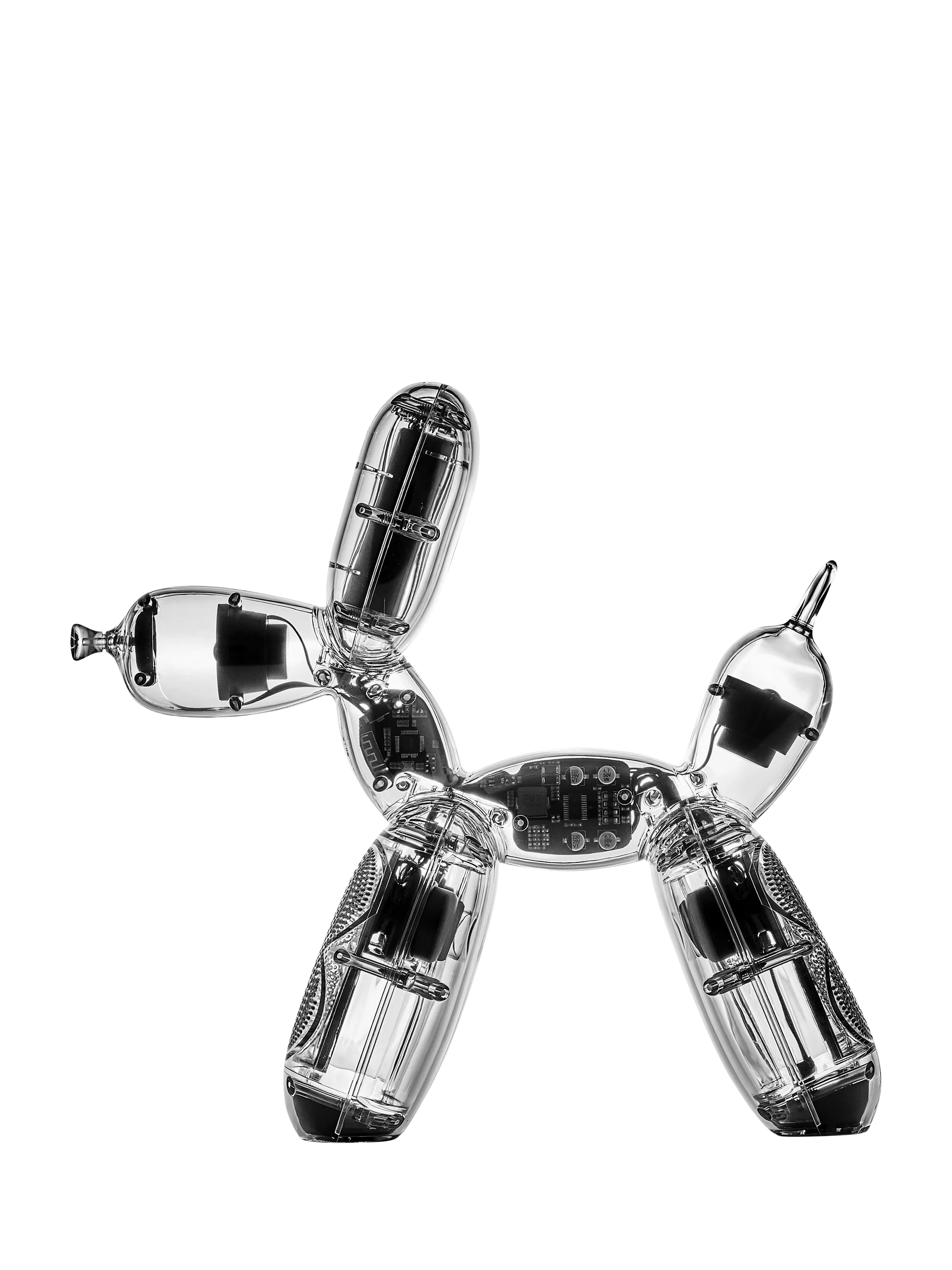 Lexon Wireless Balloon Dog Speaker, Clear