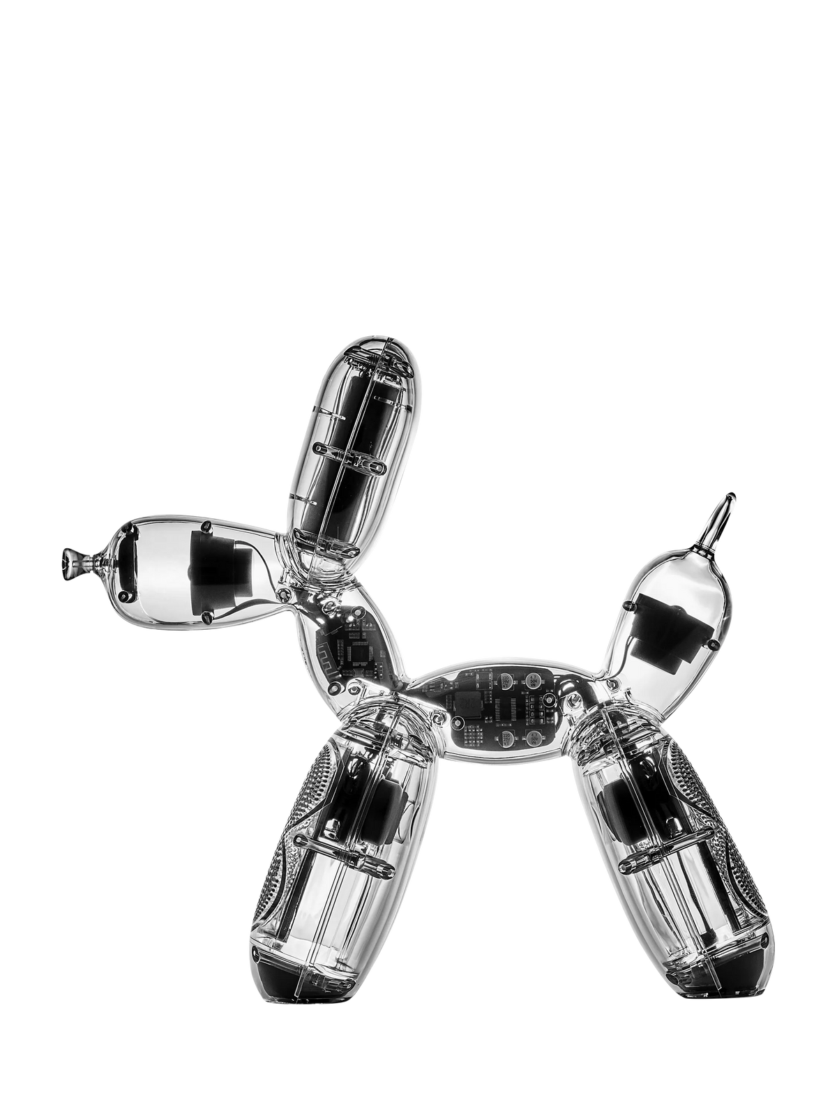 Lexon Wireless Balloon Dog Speaker, Clear