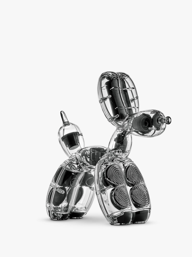 Lexon Balloon Dog Speaker clear wireless Bluetooth speaker (British brand)