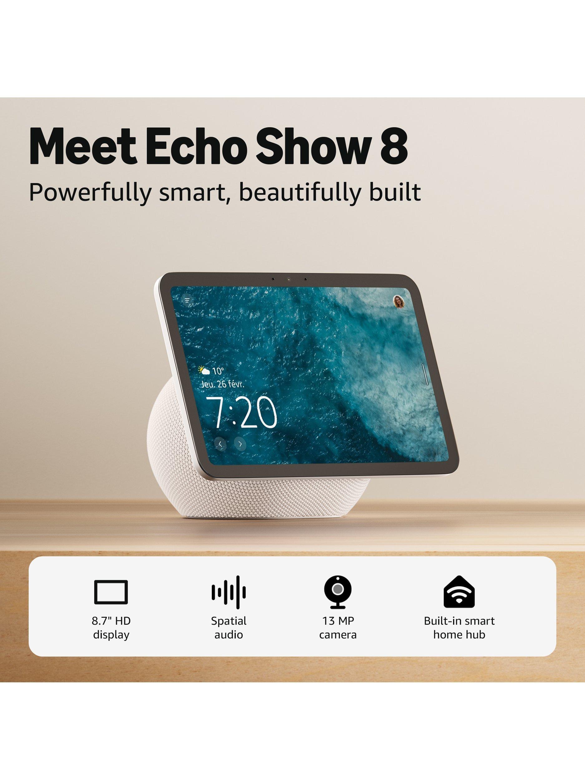 Amazon Echo Show 8 smart speaker 8.7 inch display, UK version