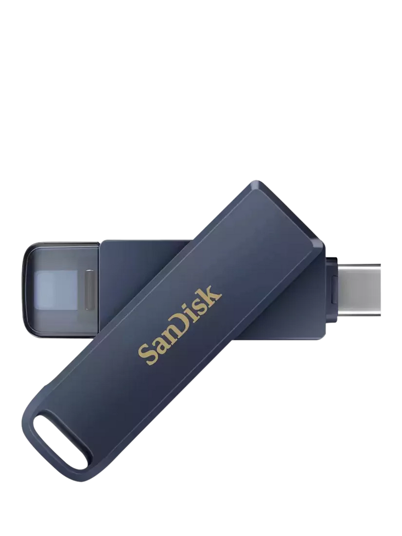 SanDisk Phone Drive 128GB Lightning USB-C storage, imported from the UK