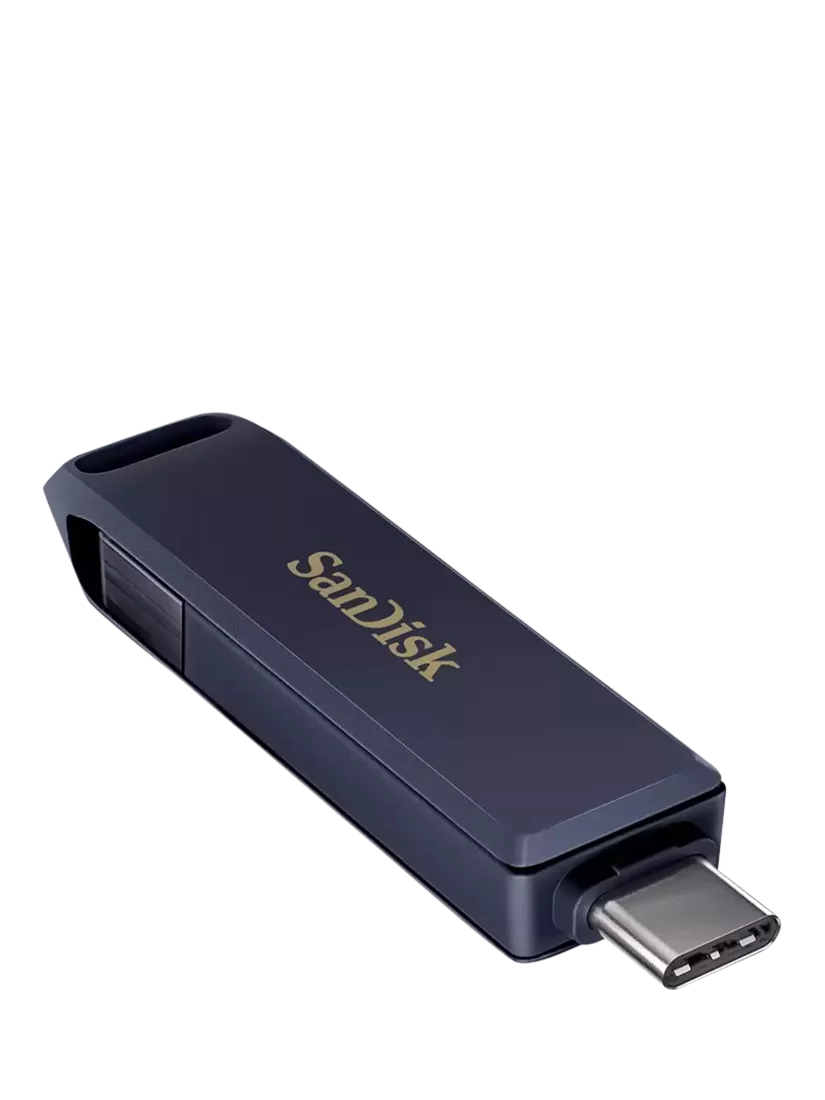 SanDisk Phone Drive 128GB Lightning USB-C storage, imported from the UK