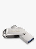 SanDisk Ultra Dual Drive Luxe 128GB flash drive, imported from the UK