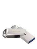 SanDisk Ultra Dual Drive Luxe 128GB flash drive, imported from the UK