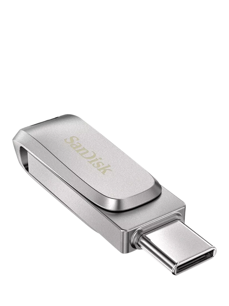 SanDisk Ultra Dual Drive Luxe 128GB flash drive, imported from the UK