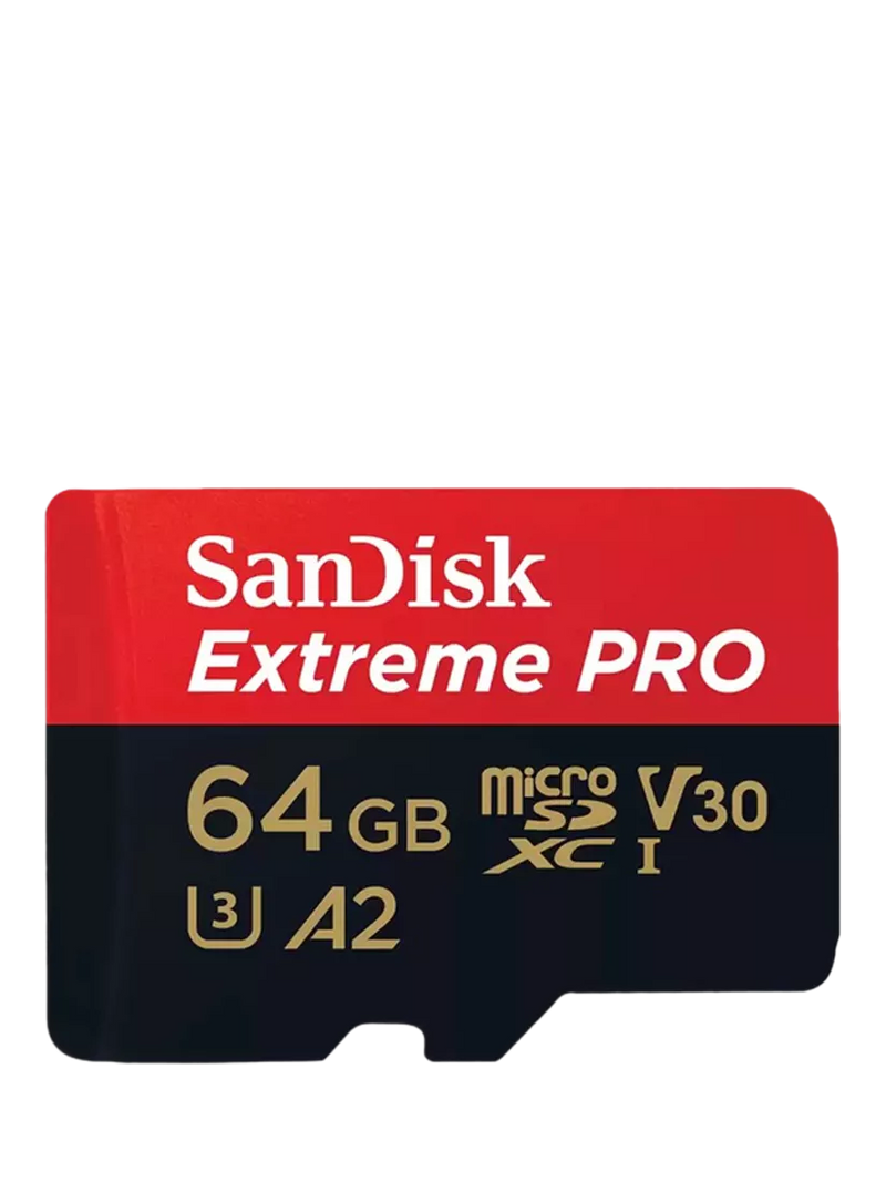 SanDisk Extreme Pro UHS-1, Class 10, MicroSDXC Card, up to 200MB/s Read Speed, 64GB