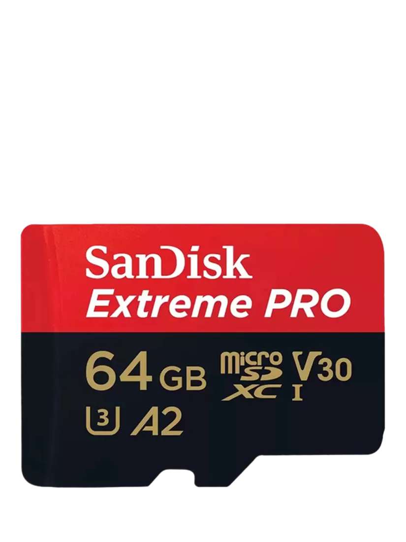 SanDisk Extreme Pro UHS-1, Class 10, MicroSDXC Card, up to 200MB/s Read Speed, 64GB