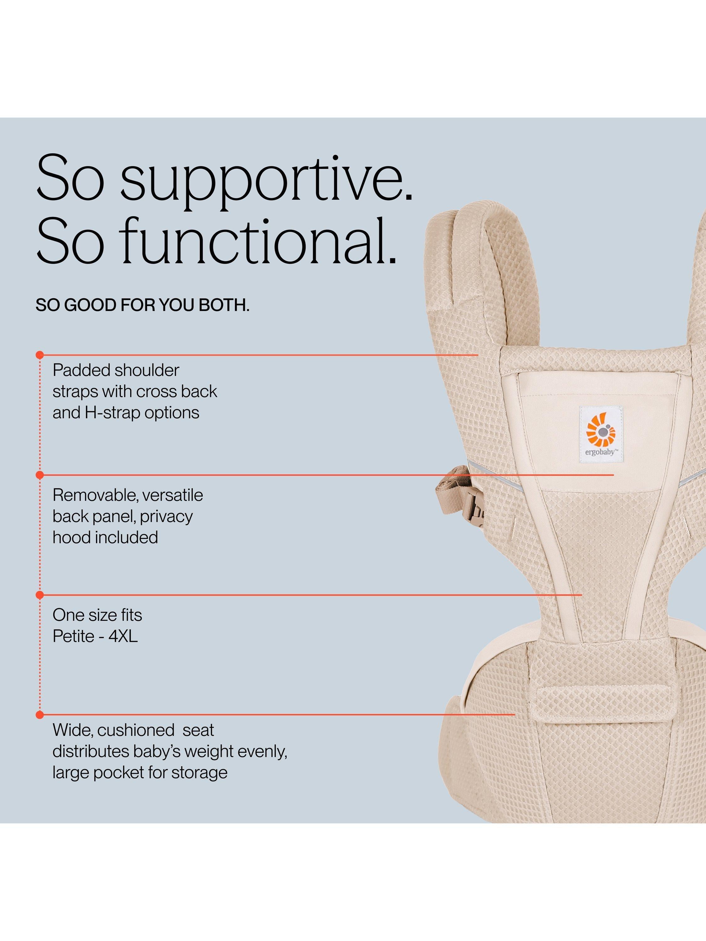 Ergobaby Alta Hip Seat baby carrier, UK version