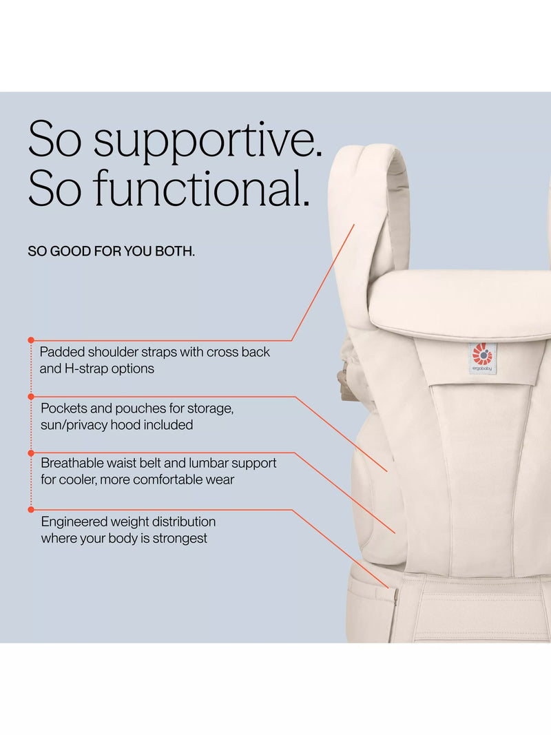 Ergobaby Omni Deluxe baby carrier Natural Beige - British product