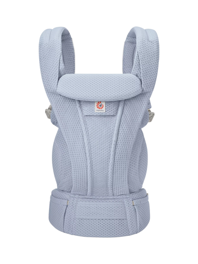 John Lewis Ergobaby Omni Deluxe Mesh Baby Carrier, Serene Blue- Buy online at McGrocer