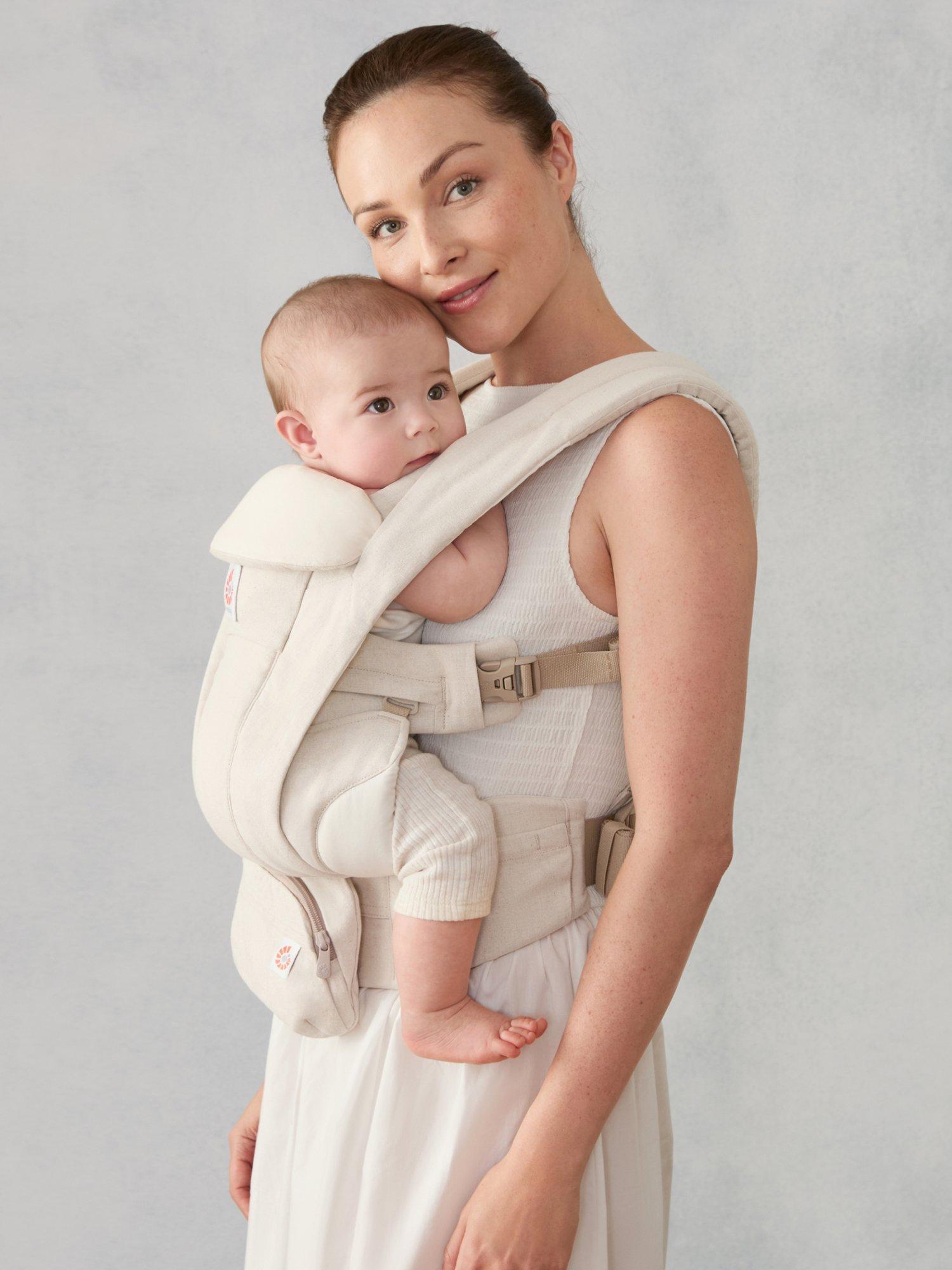 Ergobaby Omni Deluxe Mesh baby carrier natural linen, imported from the UK