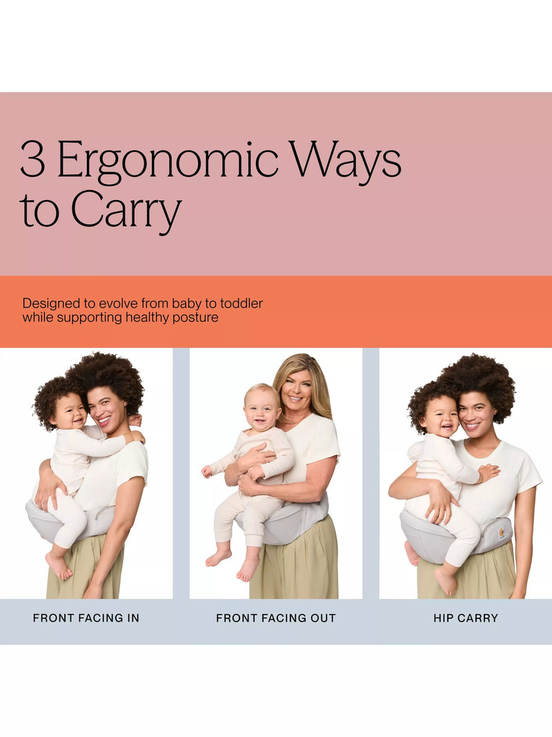 Ergobaby Lift Hip Seat Natural Beige baby carrier - British product