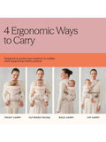 Ergobaby Omni Classic baby carrier with adjustable seat, (British brand)