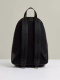 Reiss leather backpack black - British product