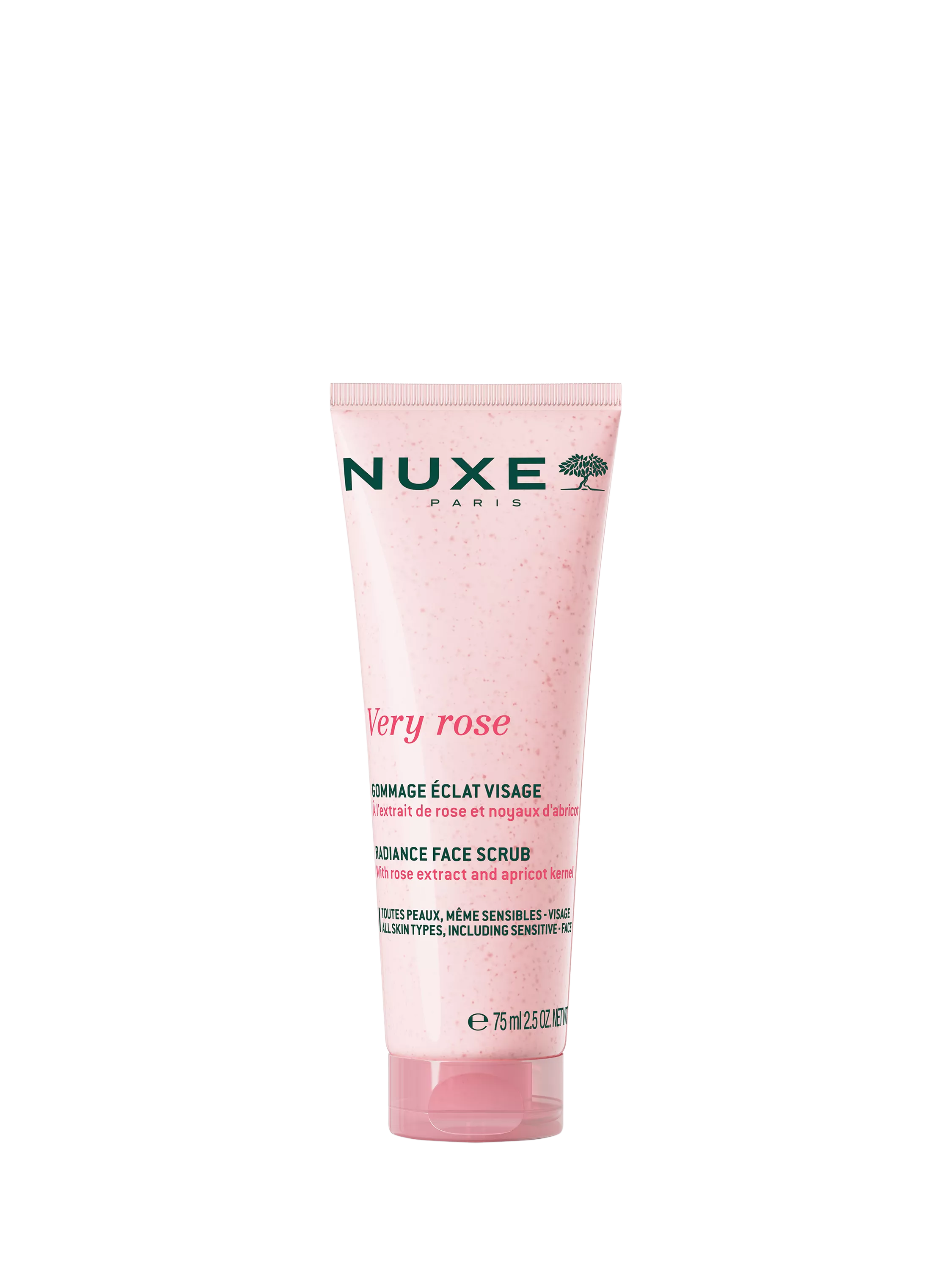 NUXE Very Rose Radiance Face Scrub 75ml, UK version