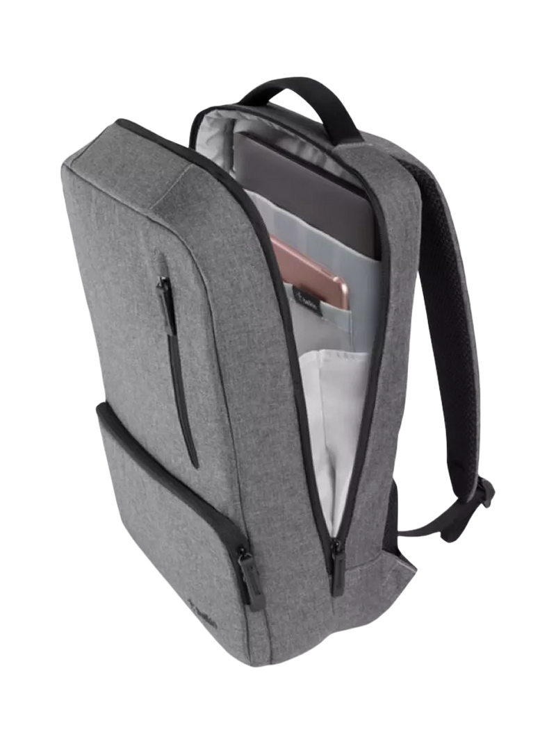 Belkin Classic Pro Backpack grey 15.6 inch laptop, UK version