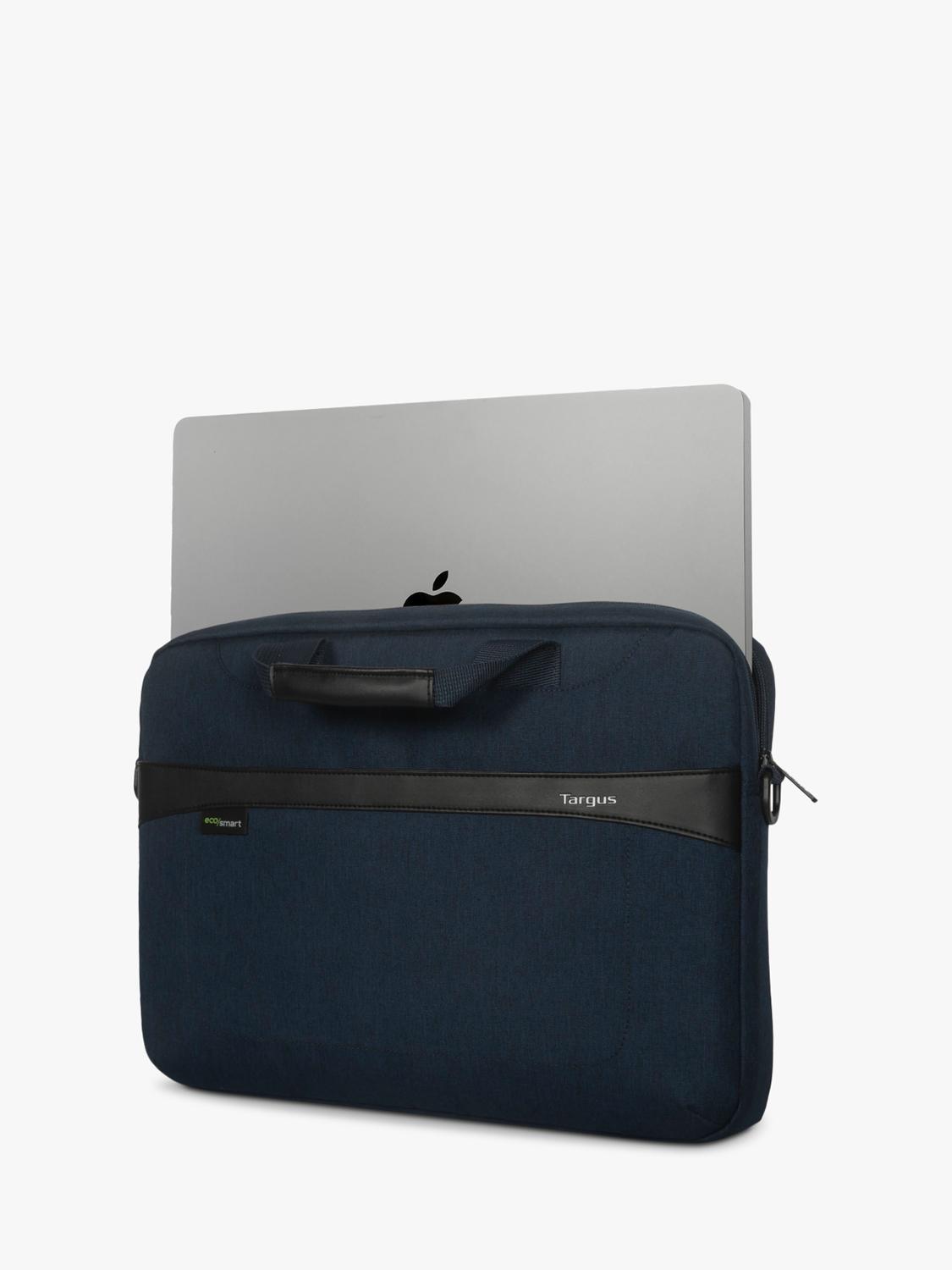Targus GeoLite EcoSmart Slim Briefcase blue for 16-inch laptops, UK version