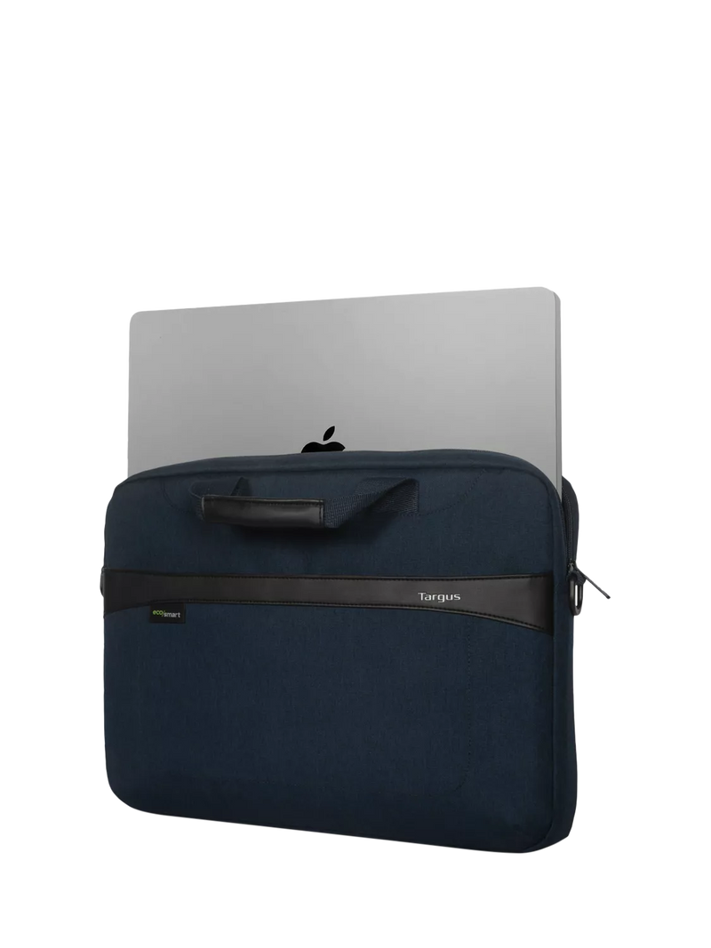 Targus GeoLite EcoSmart Slim Briefcase blue for 16-inch laptops, UK version