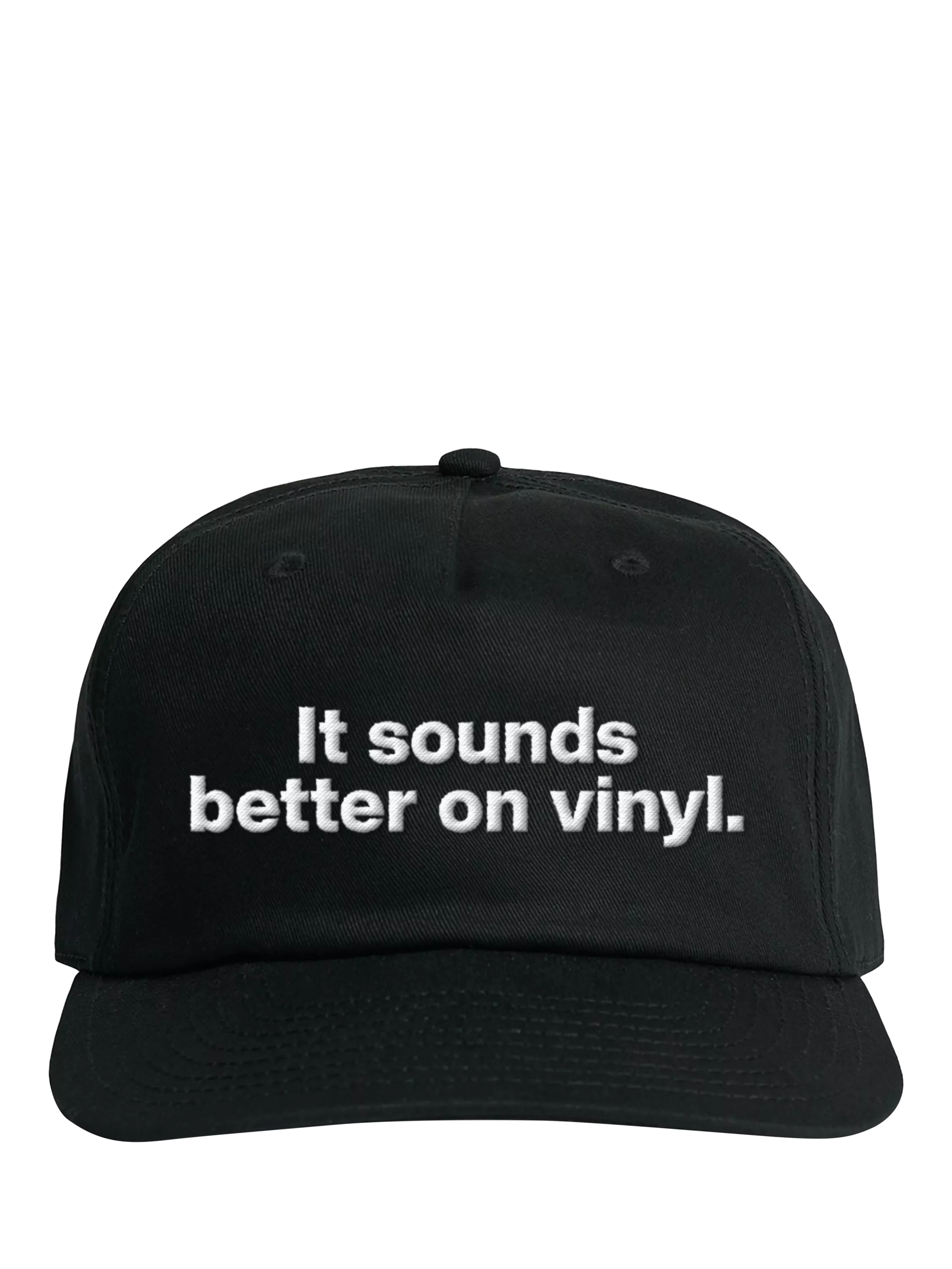 Rough Trade trucker baseball cap black - British product