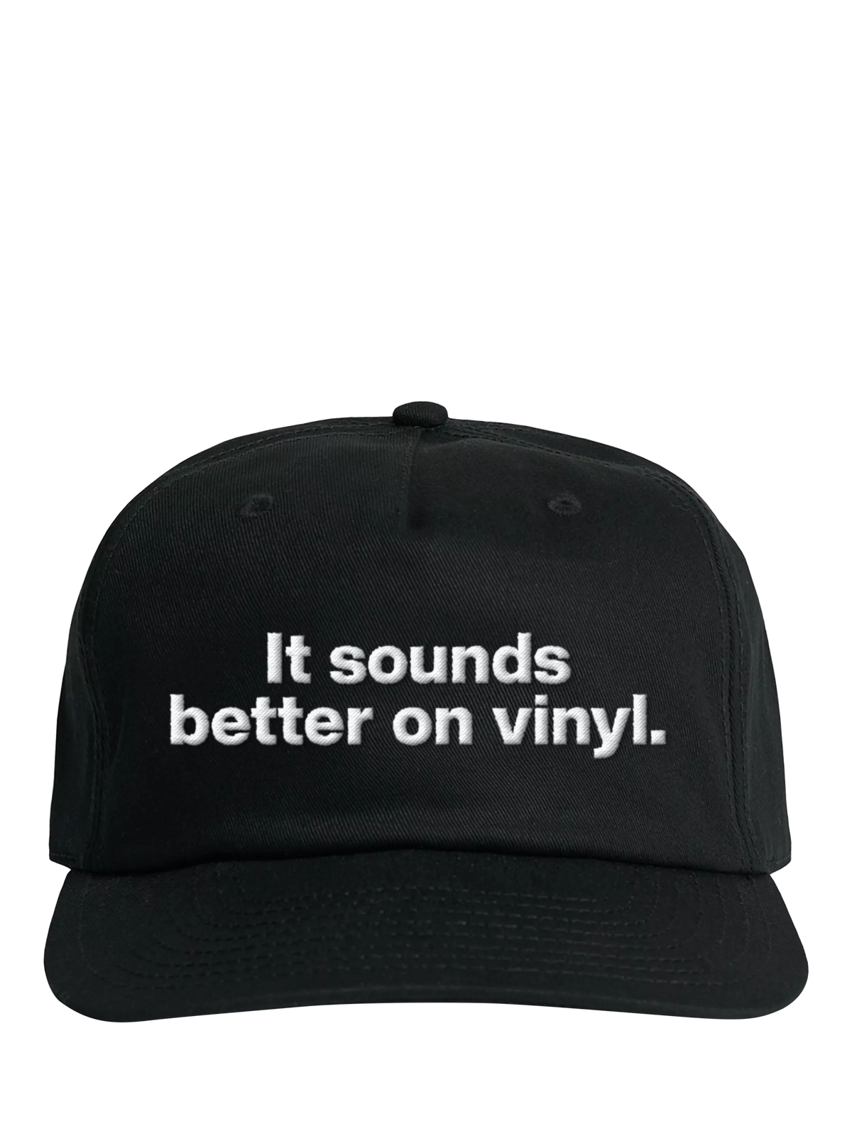 Rough Trade trucker baseball cap black - British product