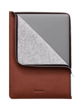 WOOLNUT Leather Folio Cognac for 16-inch MacBook Pro (British brand)