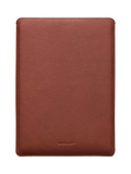 WOOLNUT leather sleeve cognac for 16-inch MacBook Pro - British product