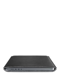 WOOLNUT leather sleeve black 16-inch MacBook Pro - British product