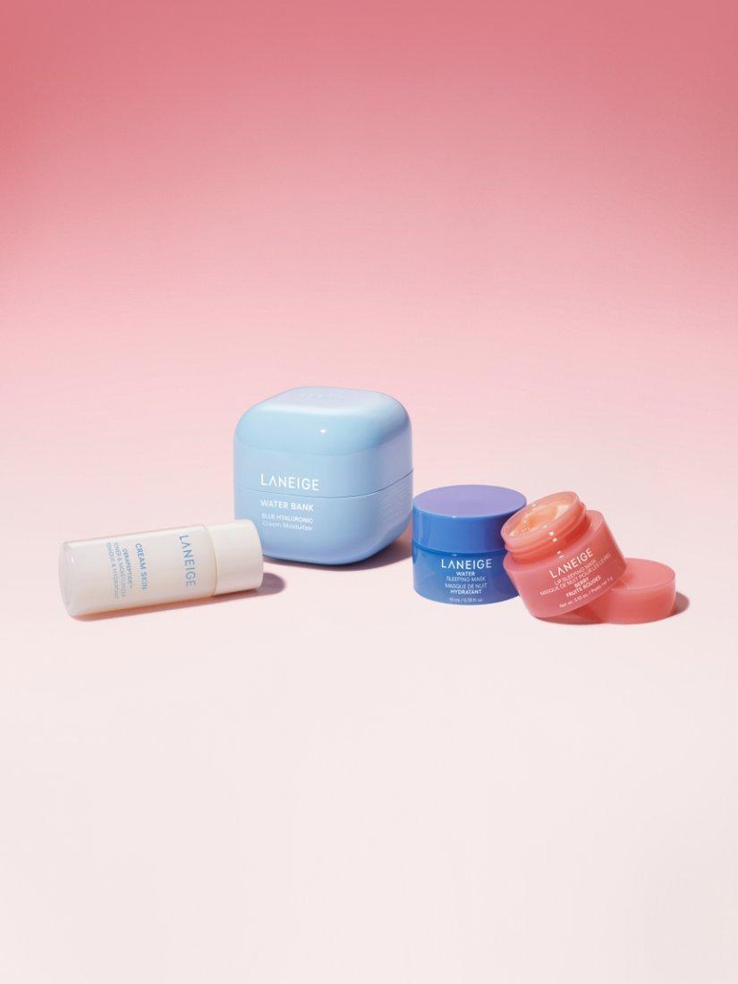 LANEIGE Icons To Go skincare gift set travel size - British product