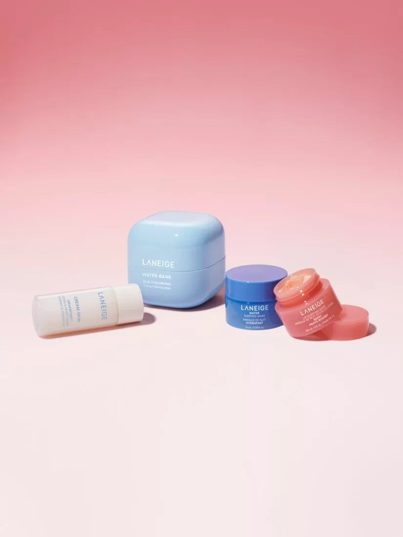 LANEIGE Icons To Go skincare gift set travel size - British product