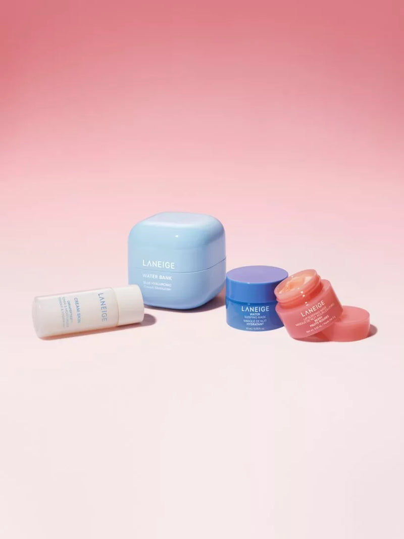 LANEIGE Icons To Go skincare gift set travel size - British product