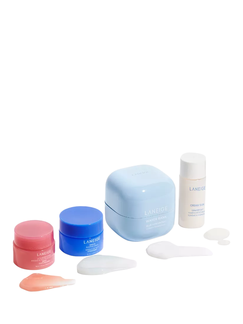 LANEIGE Icons To Go skincare gift set travel size - British product