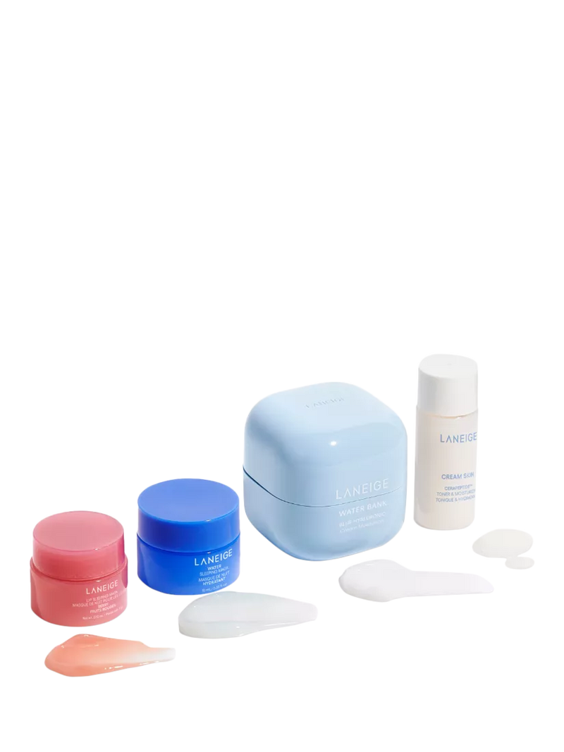 LANEIGE Icons To Go skincare gift set travel size - British product