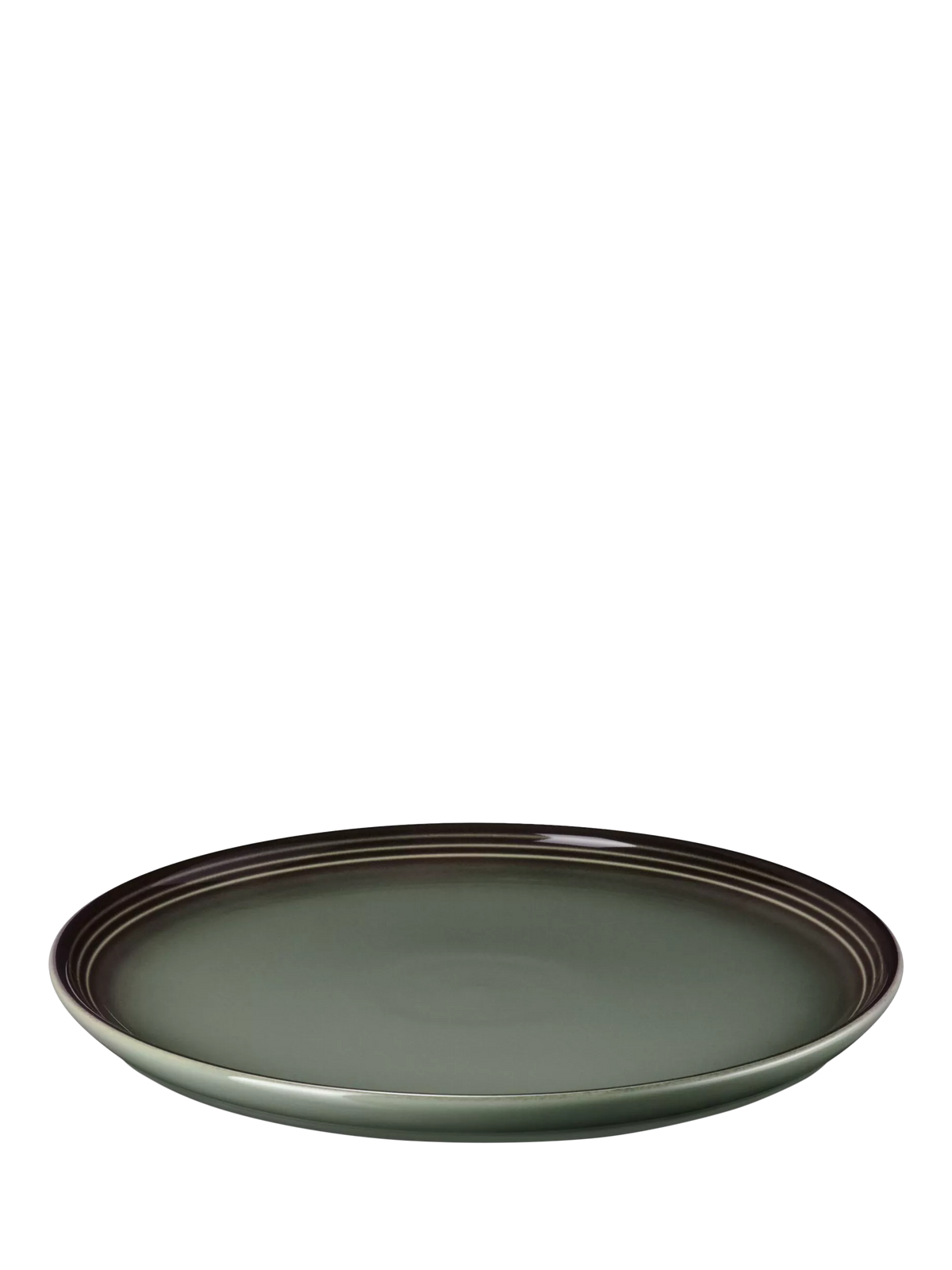 Le Creuset stoneware side plate Thyme 21.8cm, UK version
