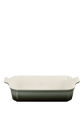 Le Creuset stoneware dish Thyme 32cm, imported from the UK