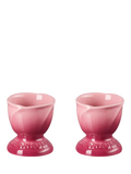Le Creuset Stoneware Jardin Egg Cup, Set of 2, Rose Quartz