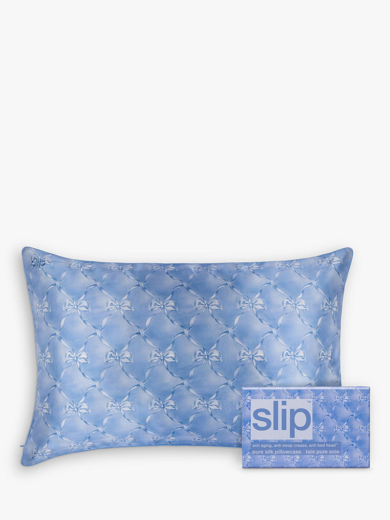 Slip pure silk zippered queen pillowcase, UK version